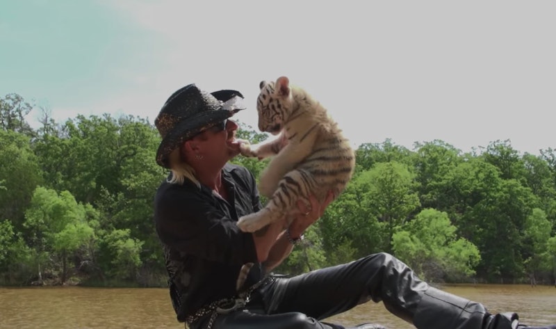 Joe Exotic singing "I Saw a Tiger" in 'Tiger King'