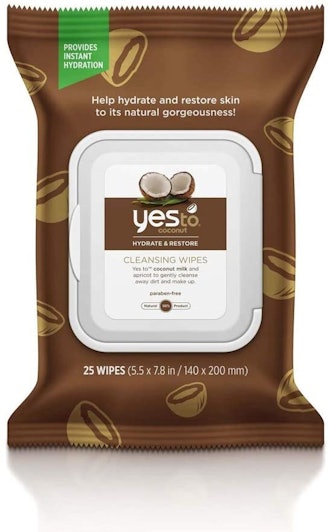 Yes To Coconuts Ultra Hydrating Cleansing Wipes (25-Pack)