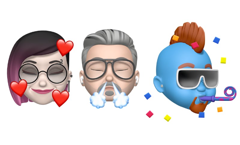 These New Memoji Stickers In Apple's IOS 13.4 Update Include A Party Face