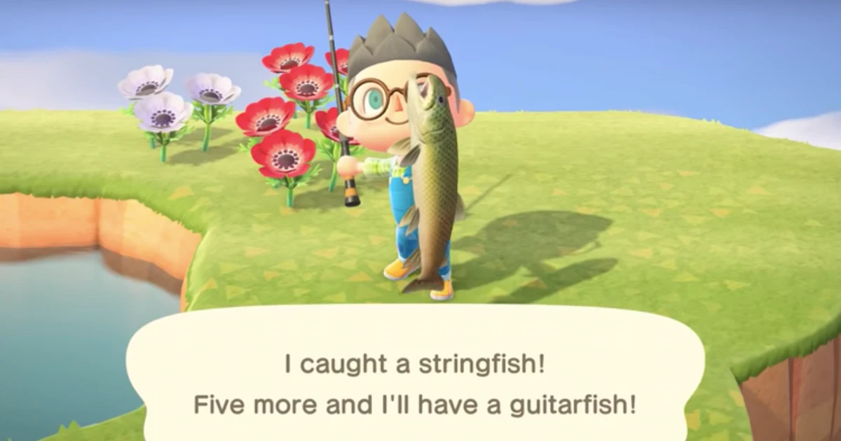 Stringfish 'Animal Crossing: New Horizons' Stringfish location, how to catch for ...