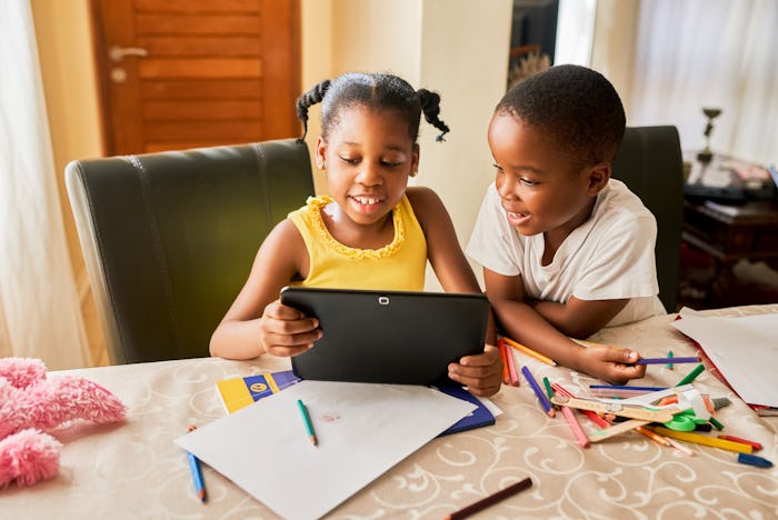 kids using virtual playdate app