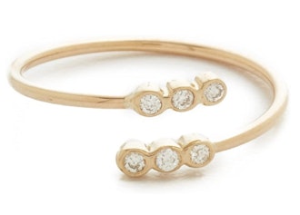 Women's 14k Bezel Diamonds Ring