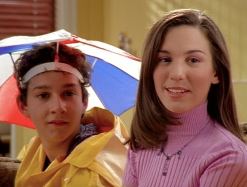 Shia LaBeouf and Christy Carlson Romano in Disney's 'Even Stevens'