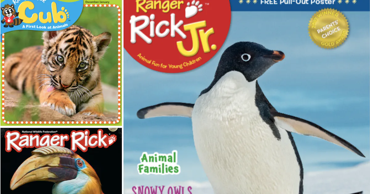 Ranger Jr. Magazine 'Ranger Rick' Magazine Makes Digital Issues Free For Kids Cooped Up At Home