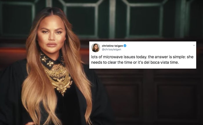 "Chrissy's Court" is almost in session.