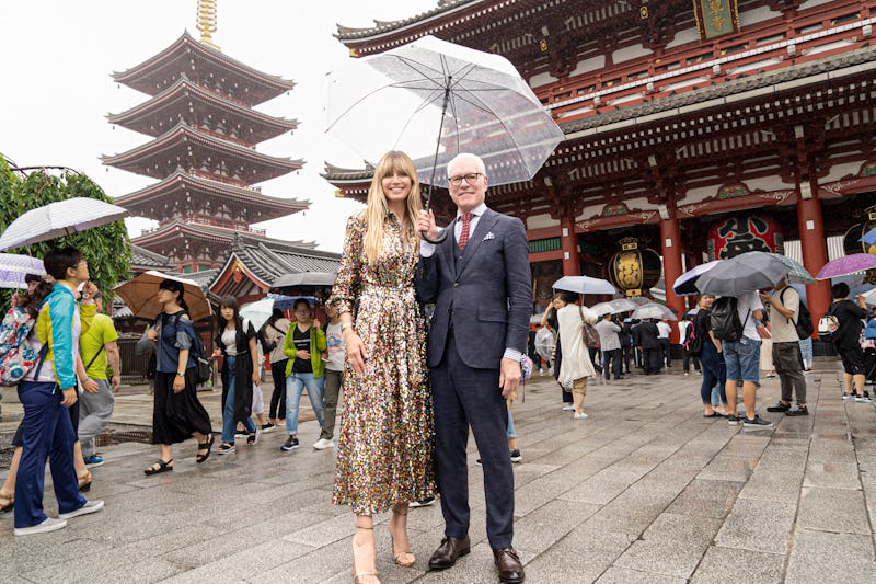 Heidi Klum and Tim Gunn in 'Making the Cut'