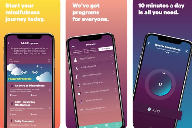 Smiling Mind is a free pregnancy mediation app