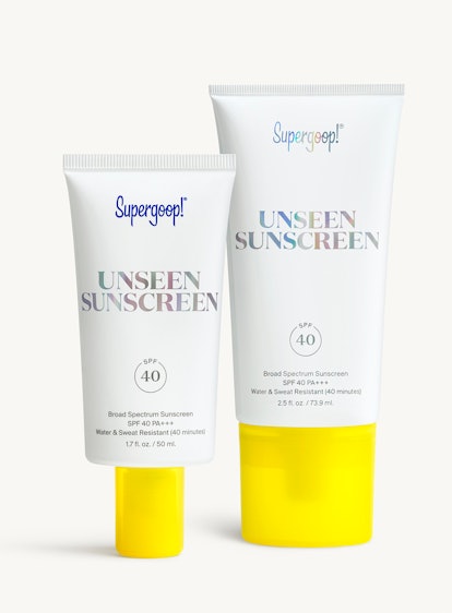 Supergoop! now has two different sizes of its Unseen Sunscreen.