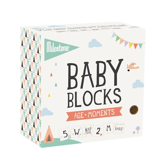 Mileston Baby Age + Moments Blocks