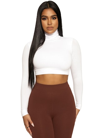 The NW Turtleneck Crop