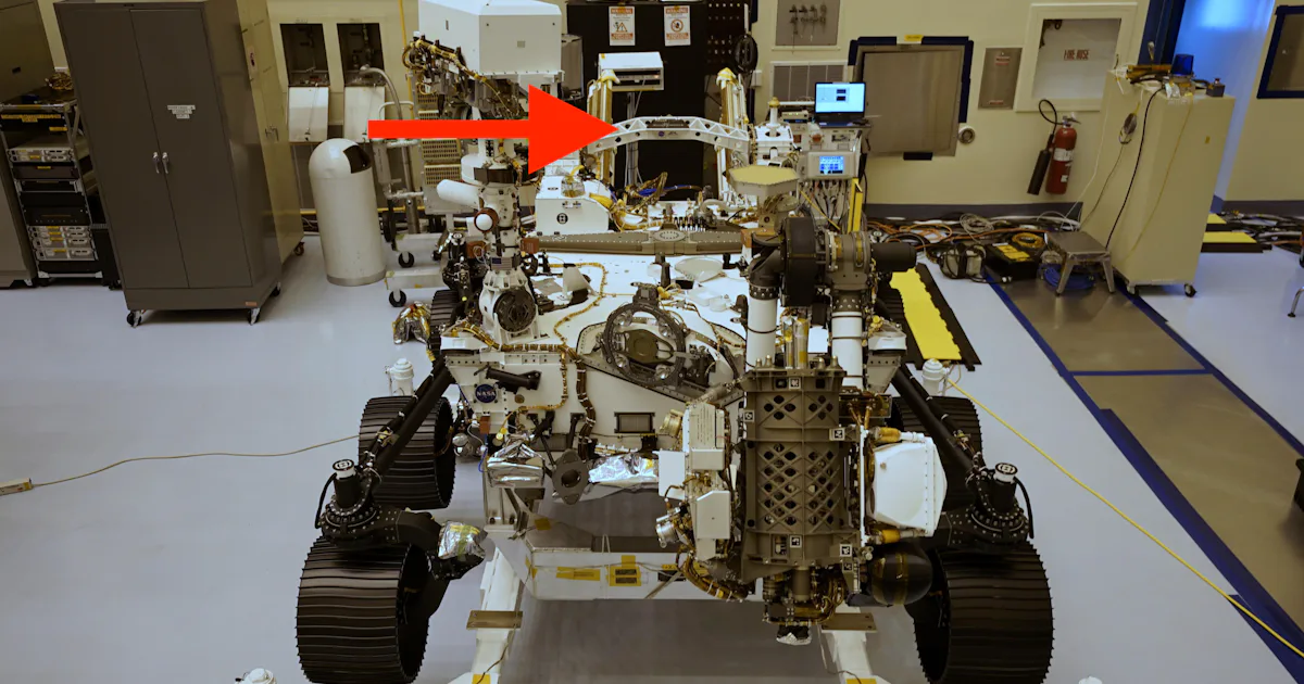 NASA’s Perseverance rover is