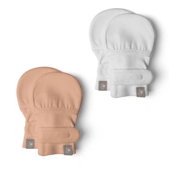 Stay-On Baby Mittens — Two Pack