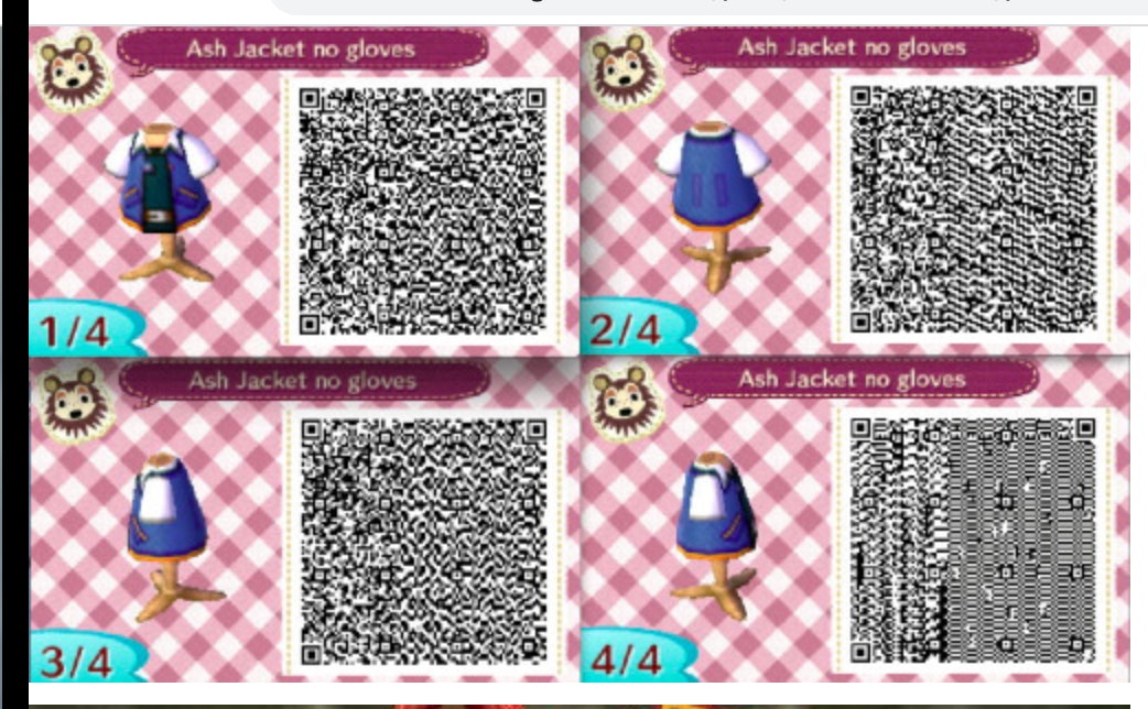 Animal Crossing New Horizons Designs 14 Qr Codes For Nintendo Icons