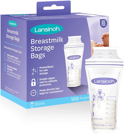 Lansinoh Breastmilk Storage Bags (100 Count)