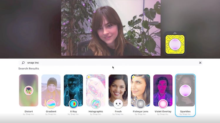 Here's how to use Snapchat Lenses on Zoom for some fun video chats.