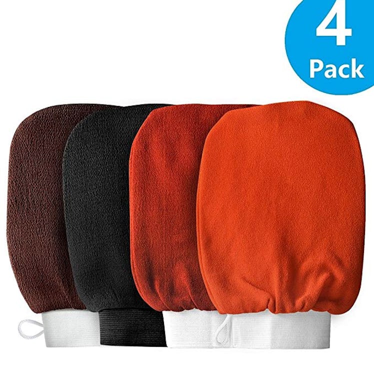 FBasics Exfoliating Hammam Gloves (4-Pack)