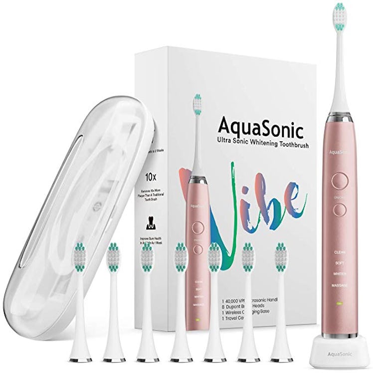 AquaSonic Ultra Whitening Electric Toothbrush 