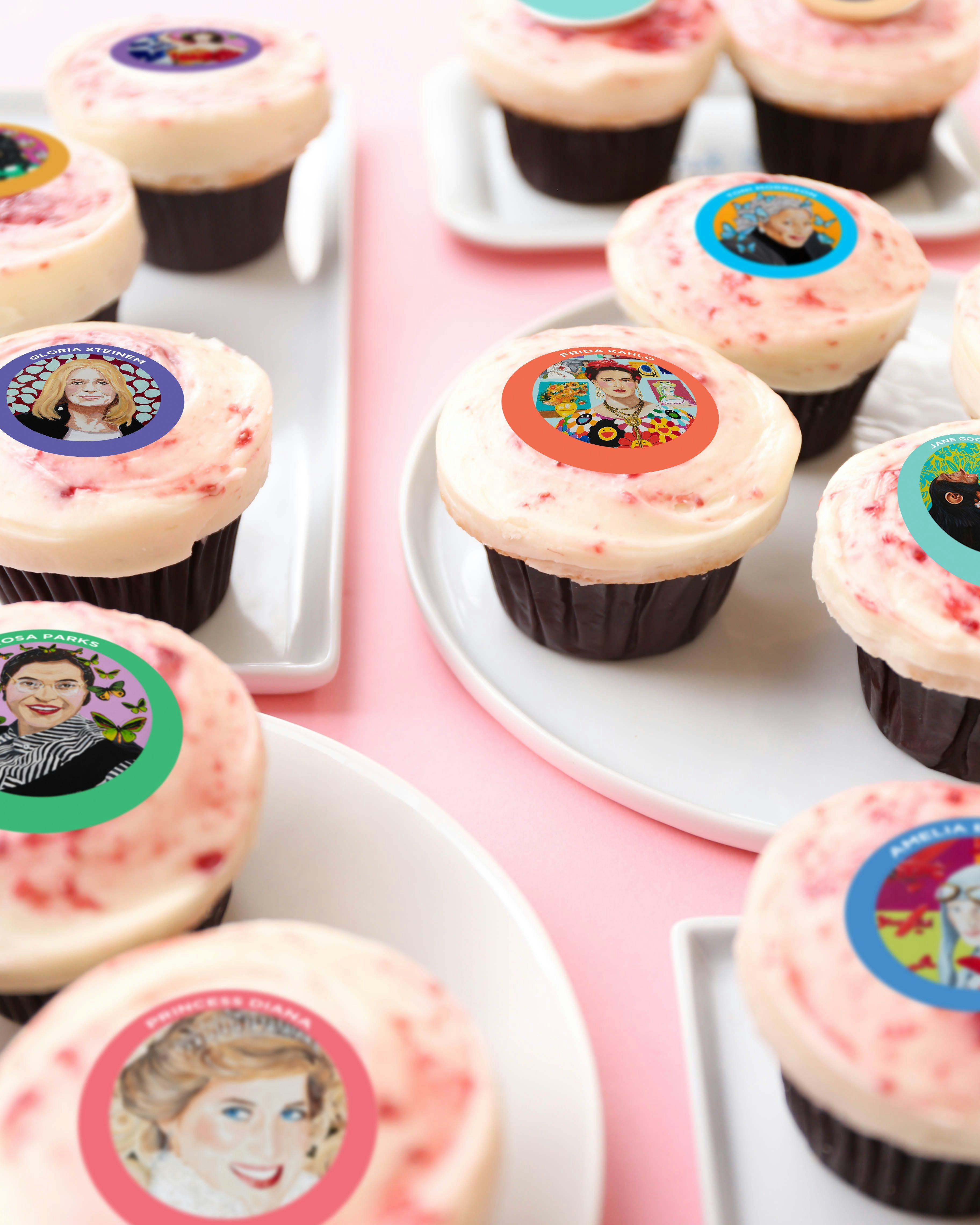 The Sprinkles X Ashley Longshore Women S History Month Cupcakes