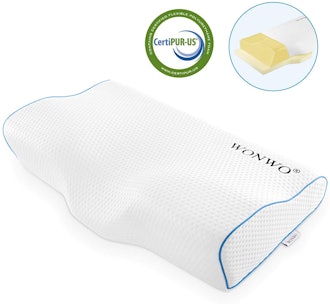 Wonwo Adjustable Orthopedic Contour Cervical Sleeping Pillow