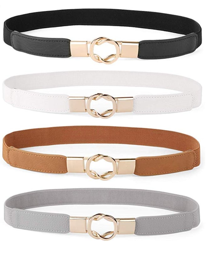 WERFORU Skinny Belt (4 Pieces)