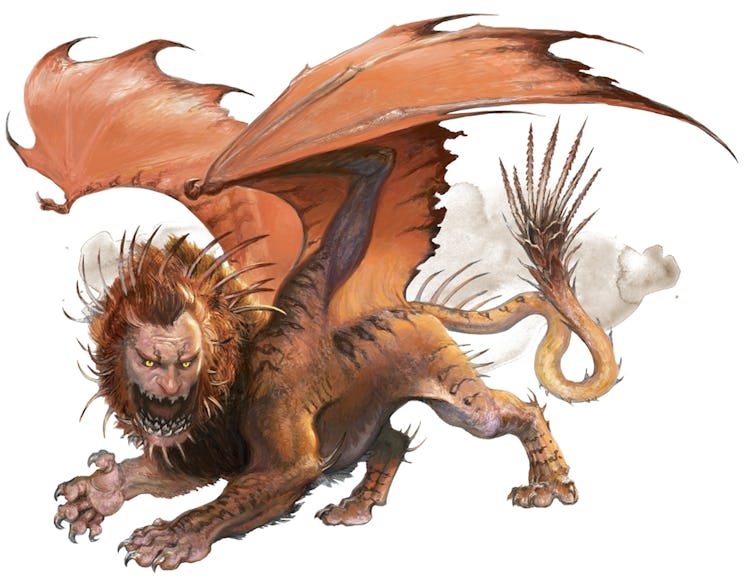 Manticore Dungeons and Dragons