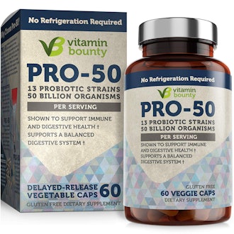 Vitamin Bounty Pro 50 Probiotic with Prebiotics