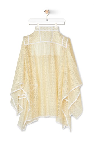 Basque Lace Skirt Yellow