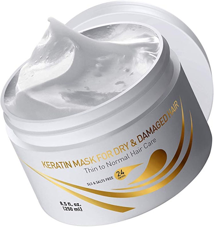 Vitamins Hair Cosmetics Keratin Hair Mask Deep Conditioner