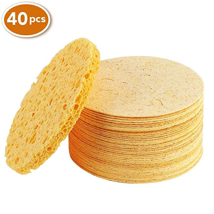 AwesomeWare Compressed Facial Sponge (40-Pack)