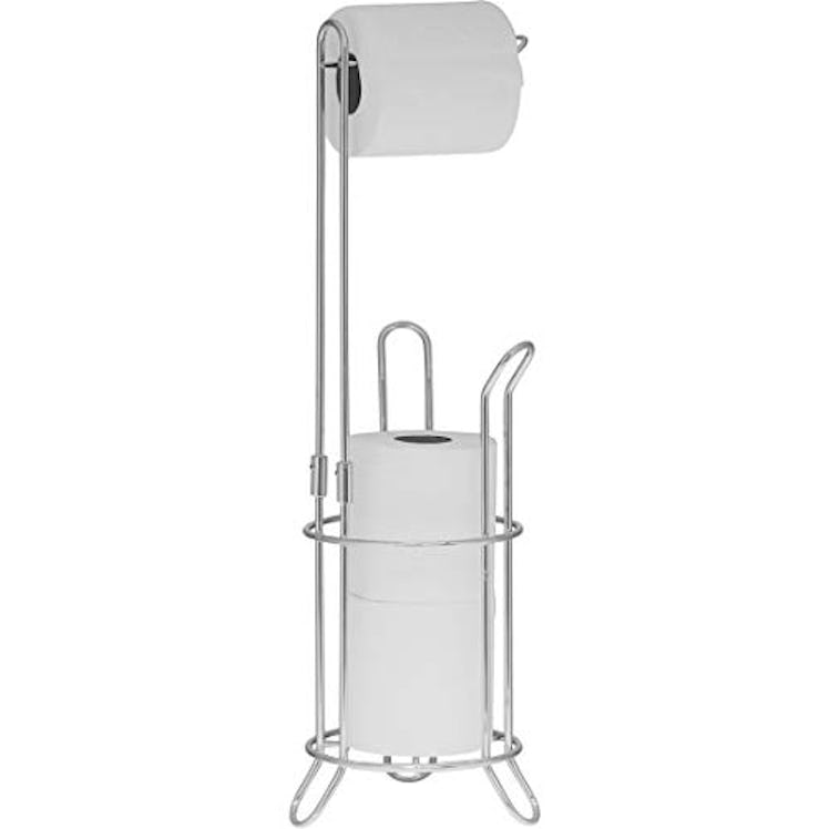 Simple Houseware Bathroom Toilet Tissue Paper Roll Storage Holder Stand