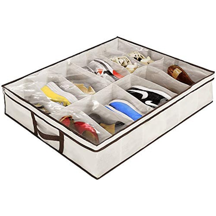 Ziz Home Under Bed Shoe Organizer