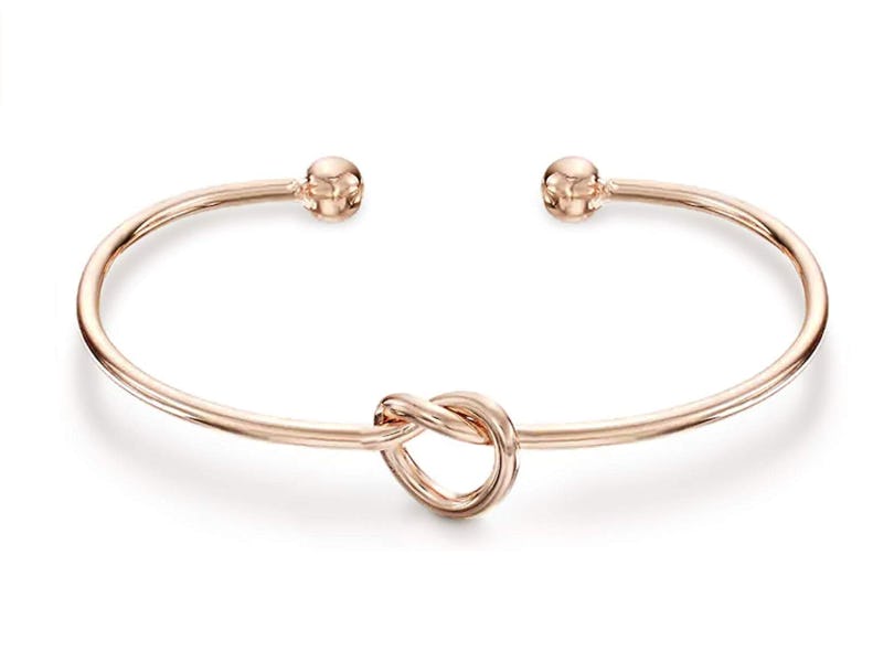 PAVOI Gold Plated Forever Love Knot Bracelet