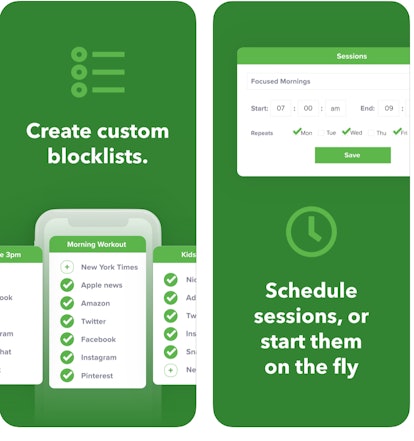 This app helps you block out distracting websites while you're working from home. 