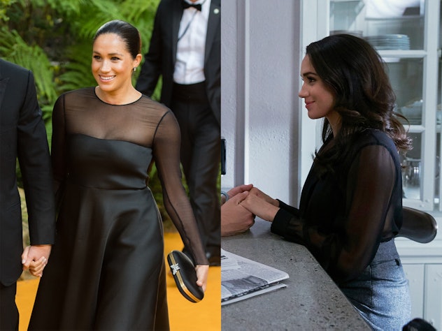 Meghan Markle & Her 'Suits' Character Have These Outfit Formulas In Common