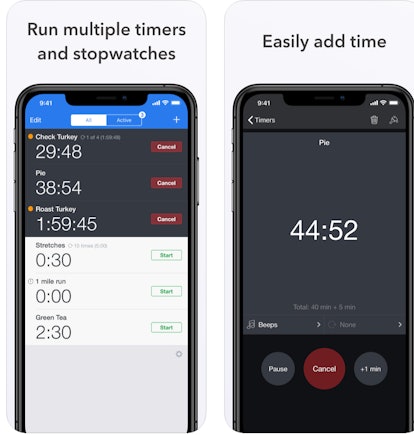 This app allows you to run multiple timers at the same time for task efficiency while working from h...