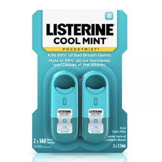 Listerine Cool Mint Pocketmist Oral Care Mist (2 Pack)