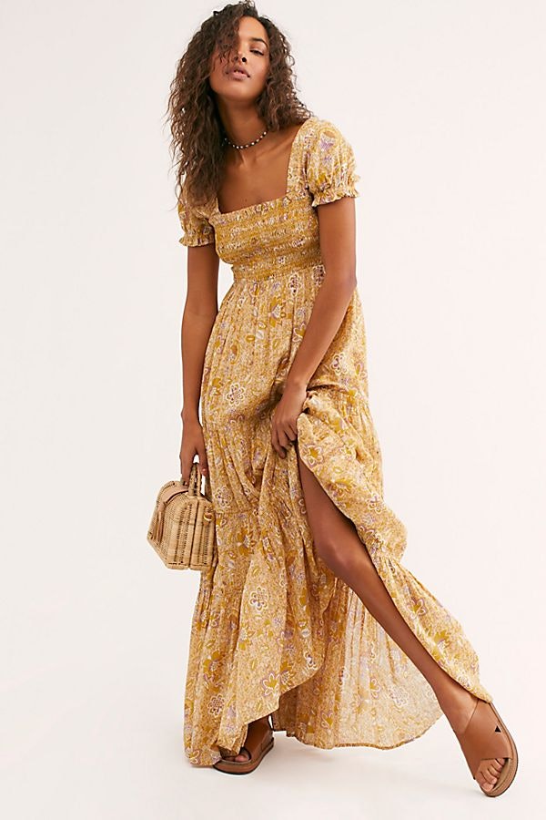 free people olivia midi dress