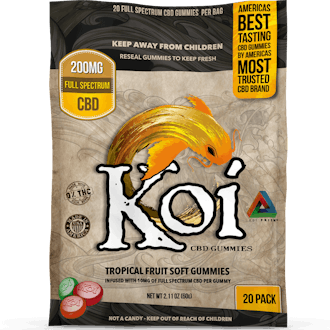 Koi Hemp Extract CBD Gummies (20 Gummies)