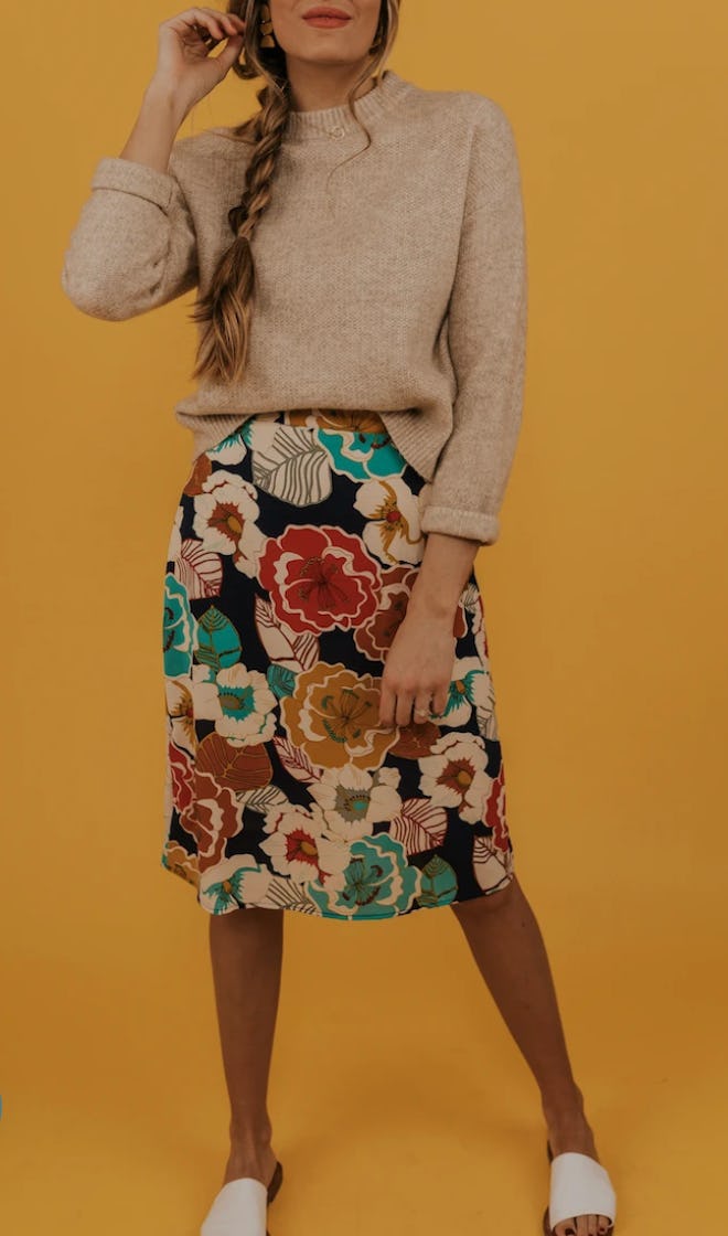Bess Floral Skirt