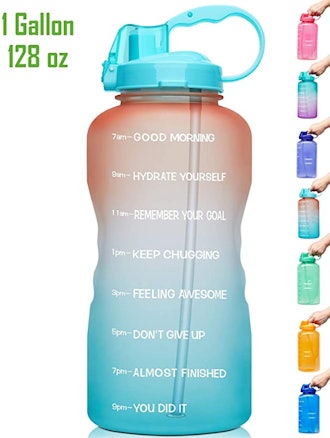 Venture Pal Water Bottle With Motivational Time Marker