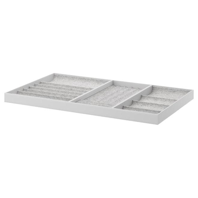 KOMPLEMENT Insert For Pull-Out Tray, Light Gray, 39 3/8x22 7/8 