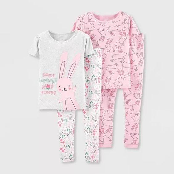 Girls Extra Large 14-16 New Long-sleeve Easter Bunny T-shirt Hop To Your Own...
