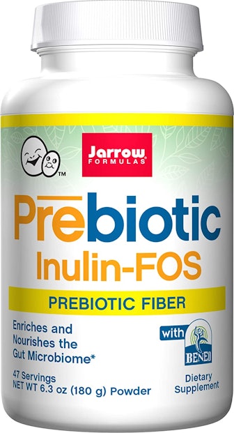 Jarrow Formulas Prebiotic Inulin-FOS Powder (6.3 Oz.)