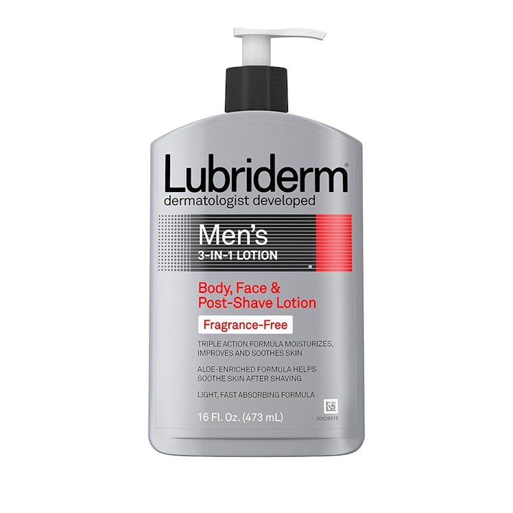 Lubriderm Men's 3-In-1 Unscented Lotion 