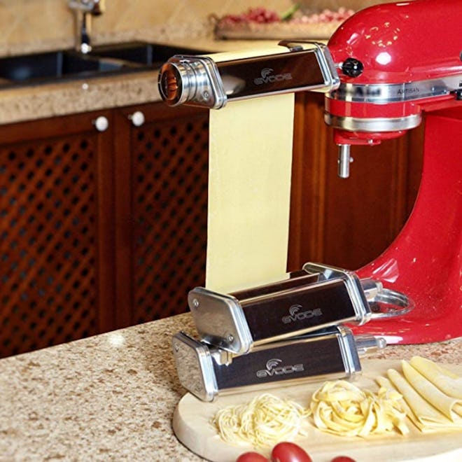 GVODE Pasta Roller And Cutter Attachment Set (3 Pieces)