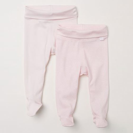 Newborn Pants With Feet — 2 Pack