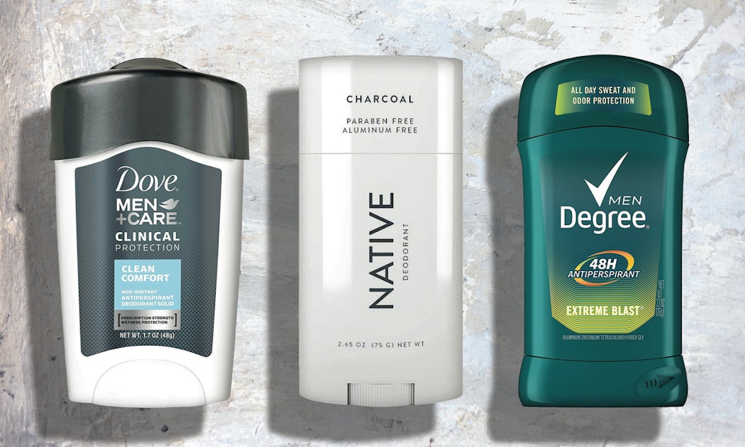 The 5 best deodorants for men who sweat a lot