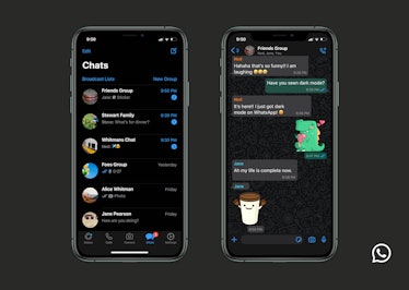 Here's how to get Dark Mode on WhatsApp for easier messaging at night.