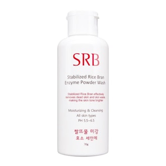 Stabilized Rice Bran Enzyme Powder Face Wash and Scrub