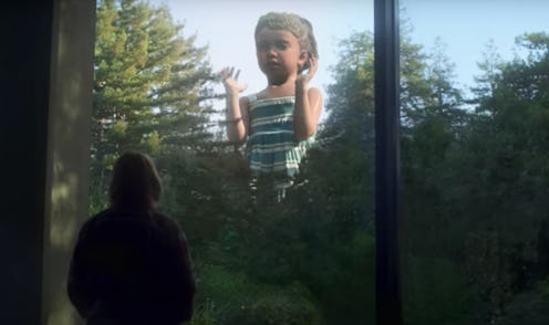 The creepy statue of Forest's daughter on 'Devs'